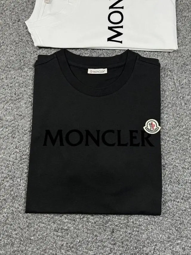 MONCLER Off-White Short Sleeve T-Shirt for Women Italy