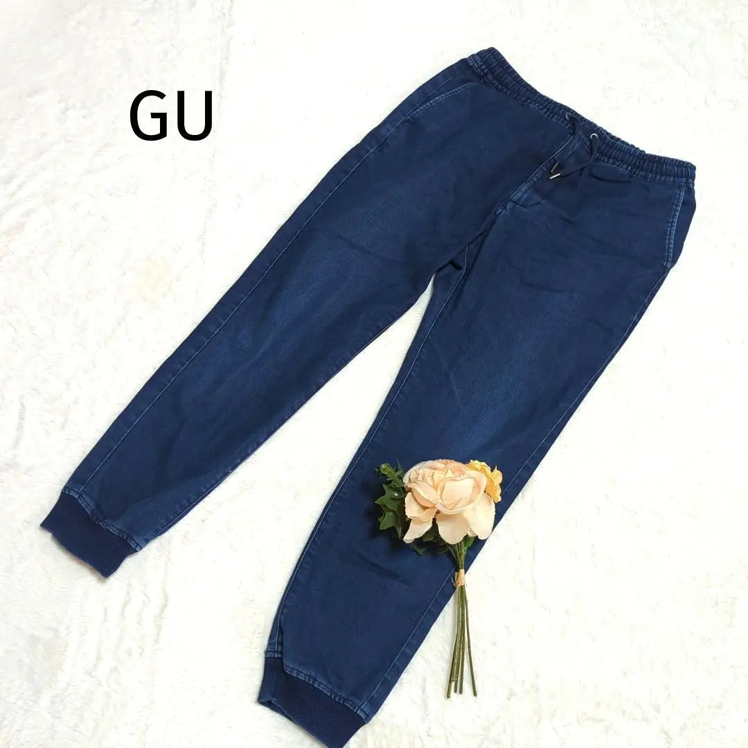 ☘GU☘ GU☘ Chef Pants Waist Wide Wide Pants м Loose 48