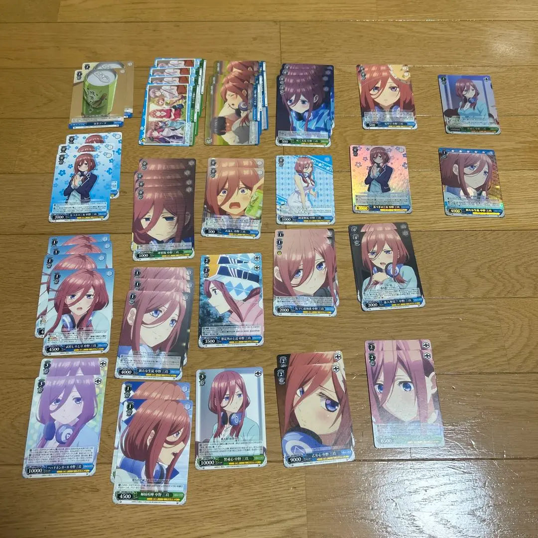 The Quintessential Quintuplets Weiss Schwarz Nakano Miku