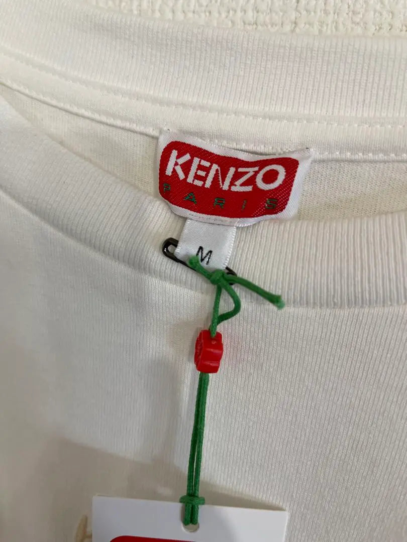 KENZO Embroidered Long Sleeve T-shirt Eiffel Tower Embroidery M | KENZO エンブロイダリーロングスリーブTシャツ　エッフェル塔刺繍M