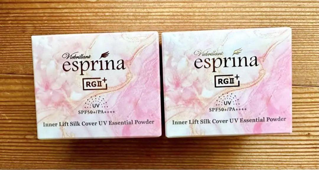 Esprina RGII+ Silk Cover UV Serum Powder Set of 2