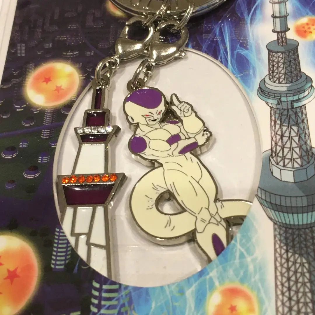 Frieza Metal Keychain Dragon Ball Super Broly Super Sky Tower Sky Tree