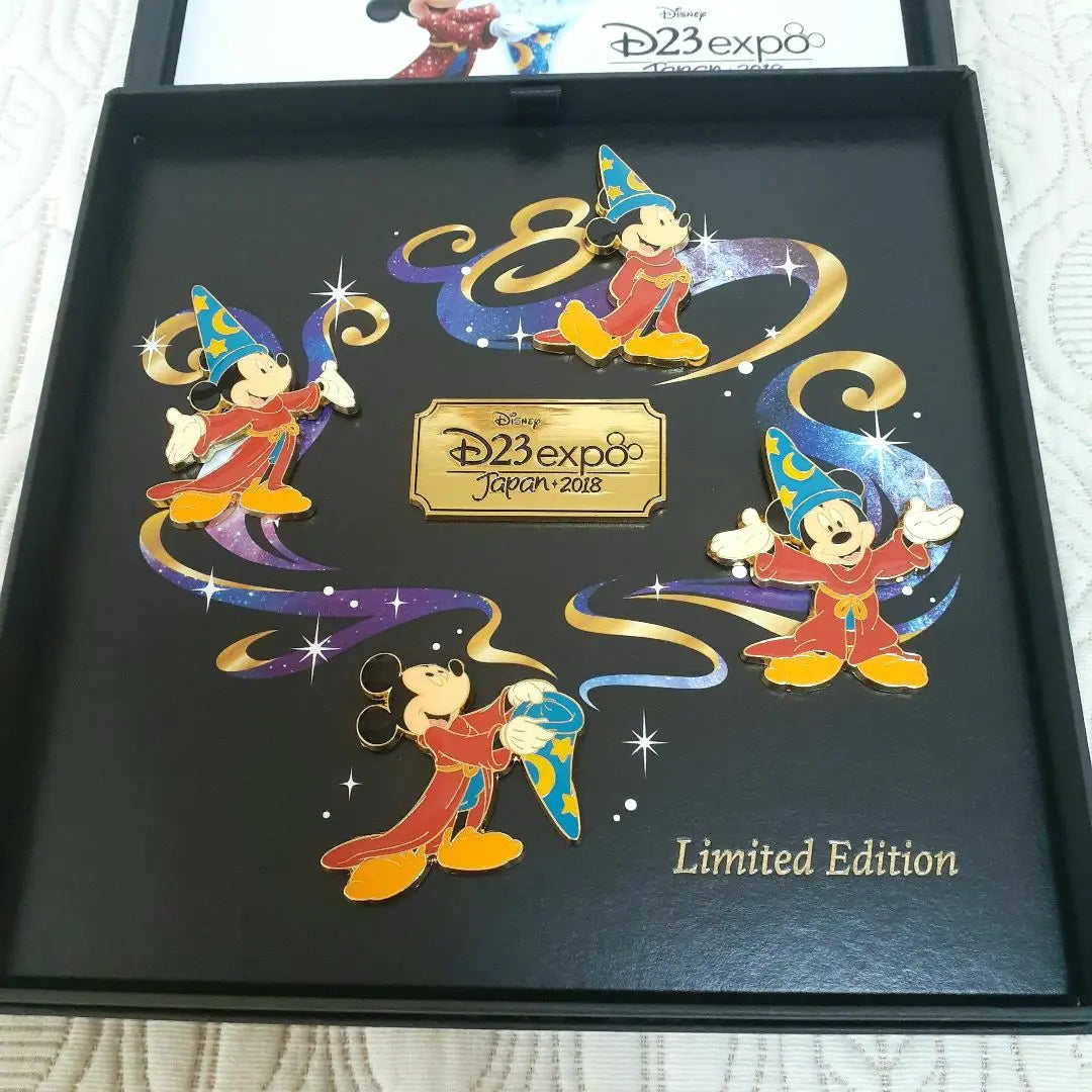 Disney d23 expo 2018 pin badge fantasia mickey