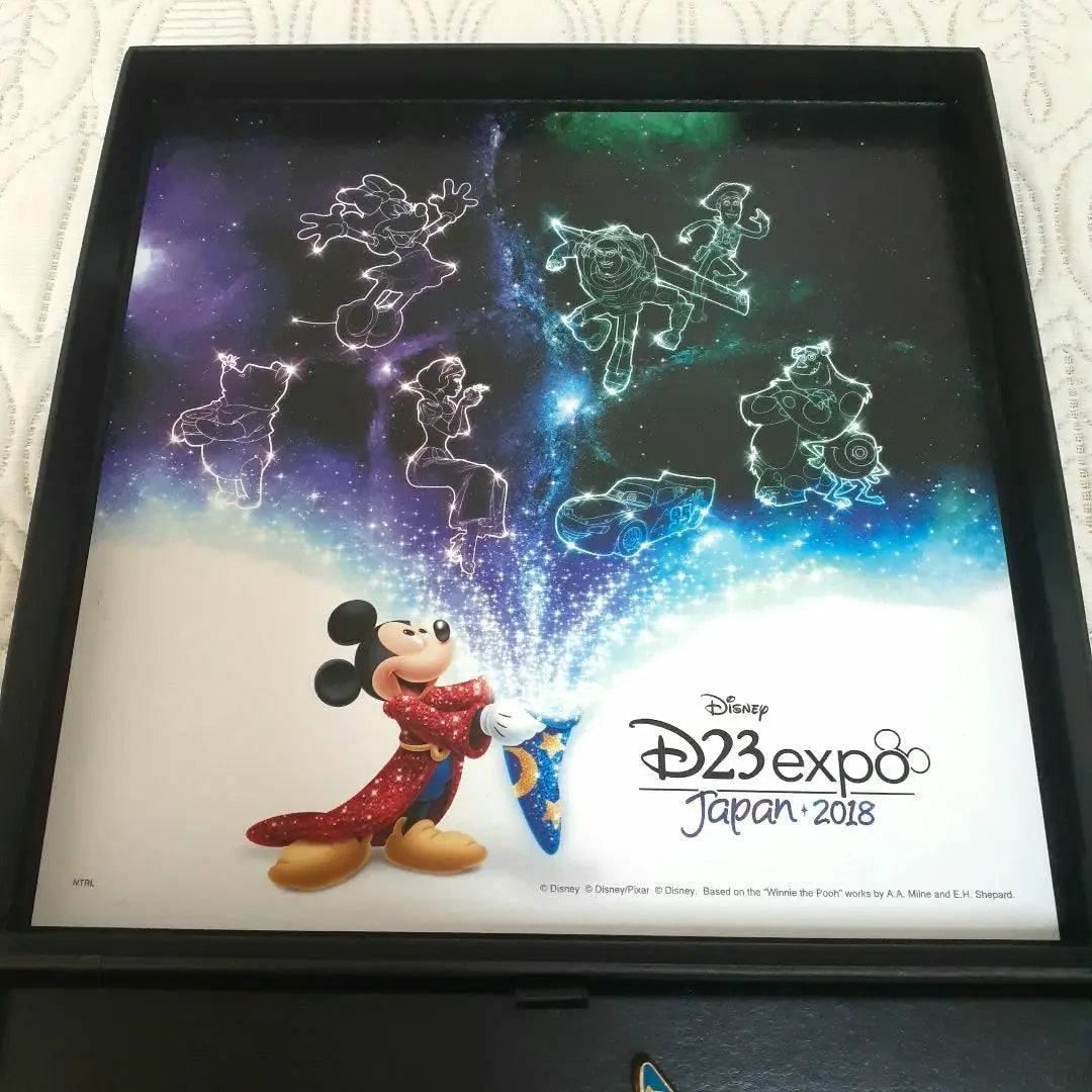 Disney d23 expo 2018 pin badge fantasia mickey