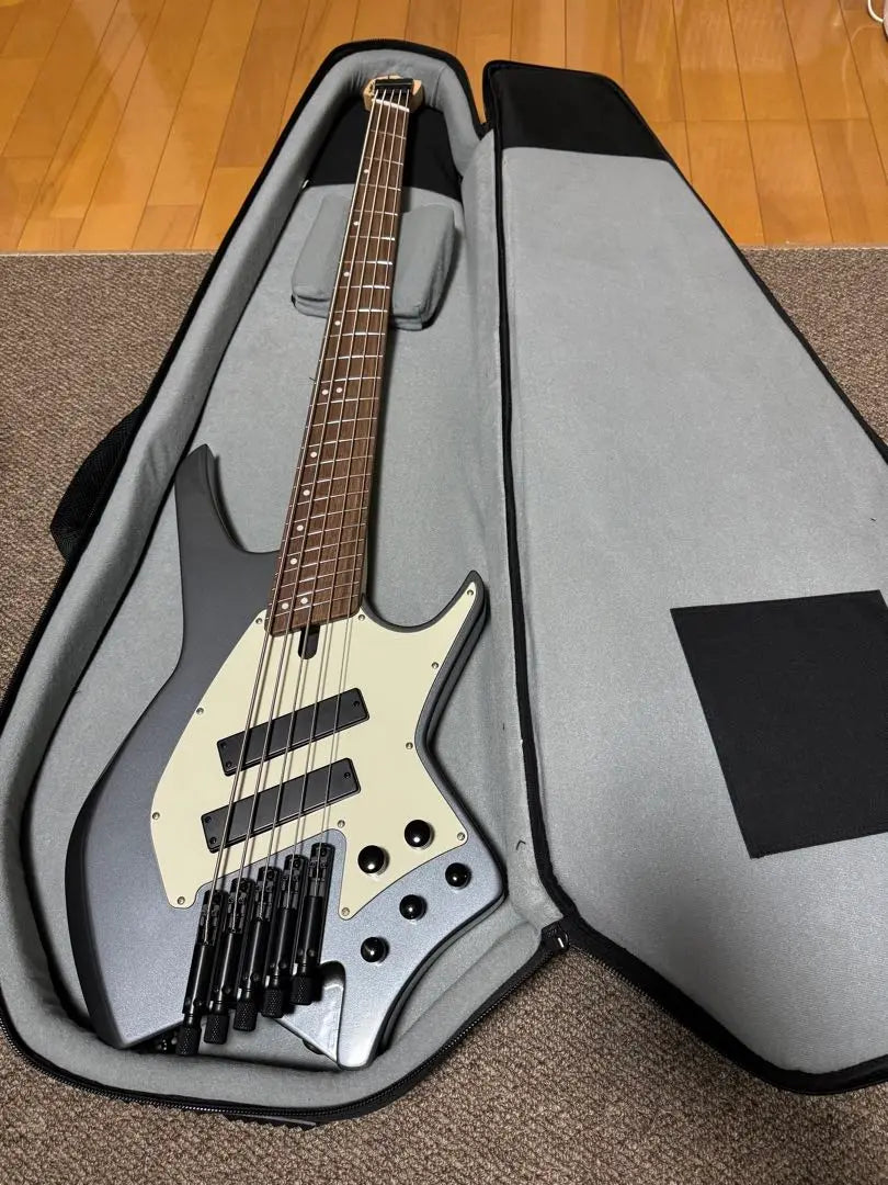 HEX Guitars / Bajo de 5 cuerdas NB505 Gunmetal Gray