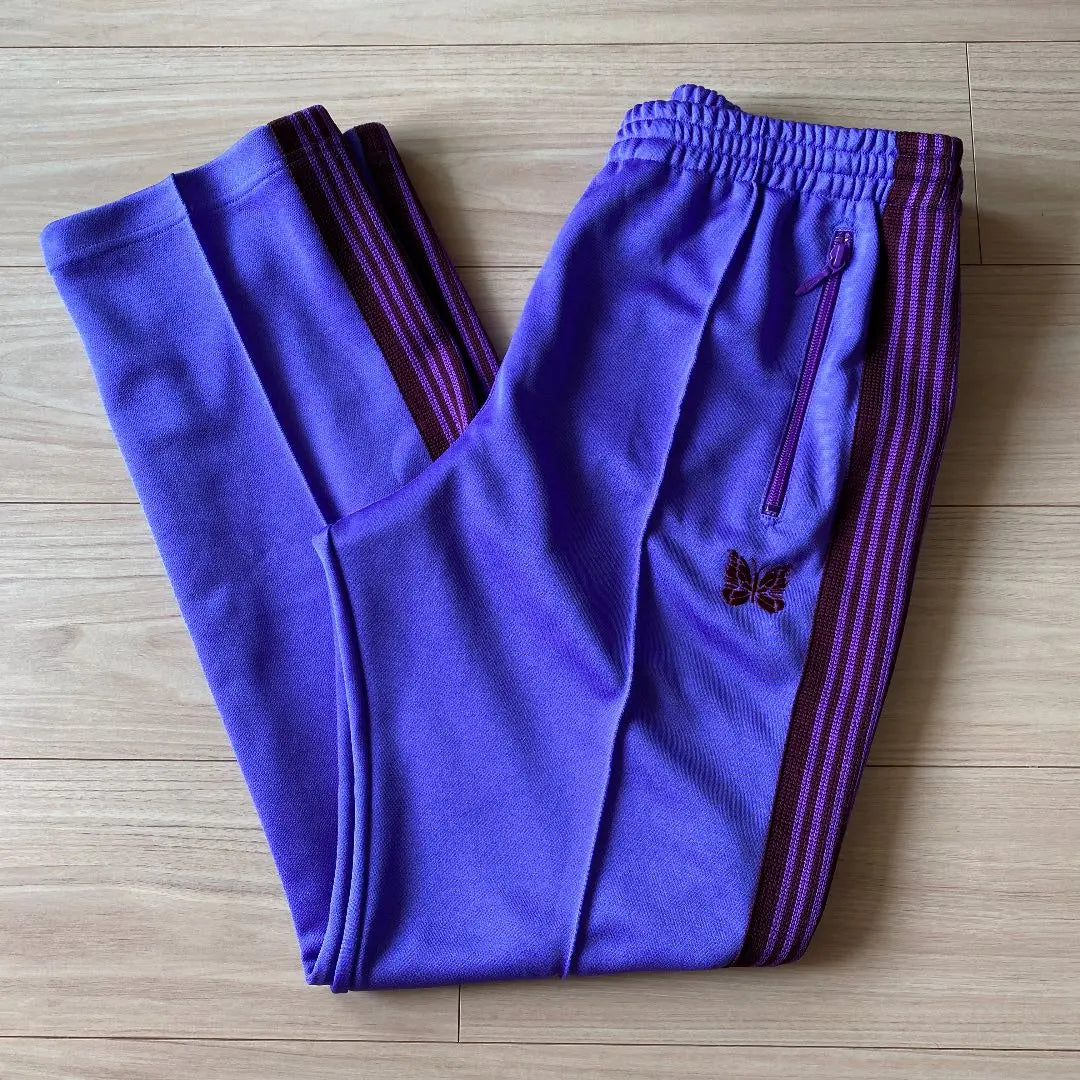 Pantalones deportivos estrechos Needles en color lavanda y morado