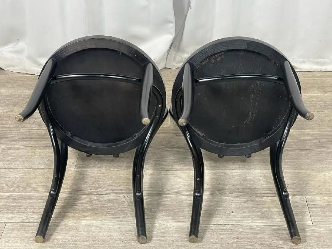 Juego de 2 sillas de comedor de madera curvada Thonet GE02 /S8