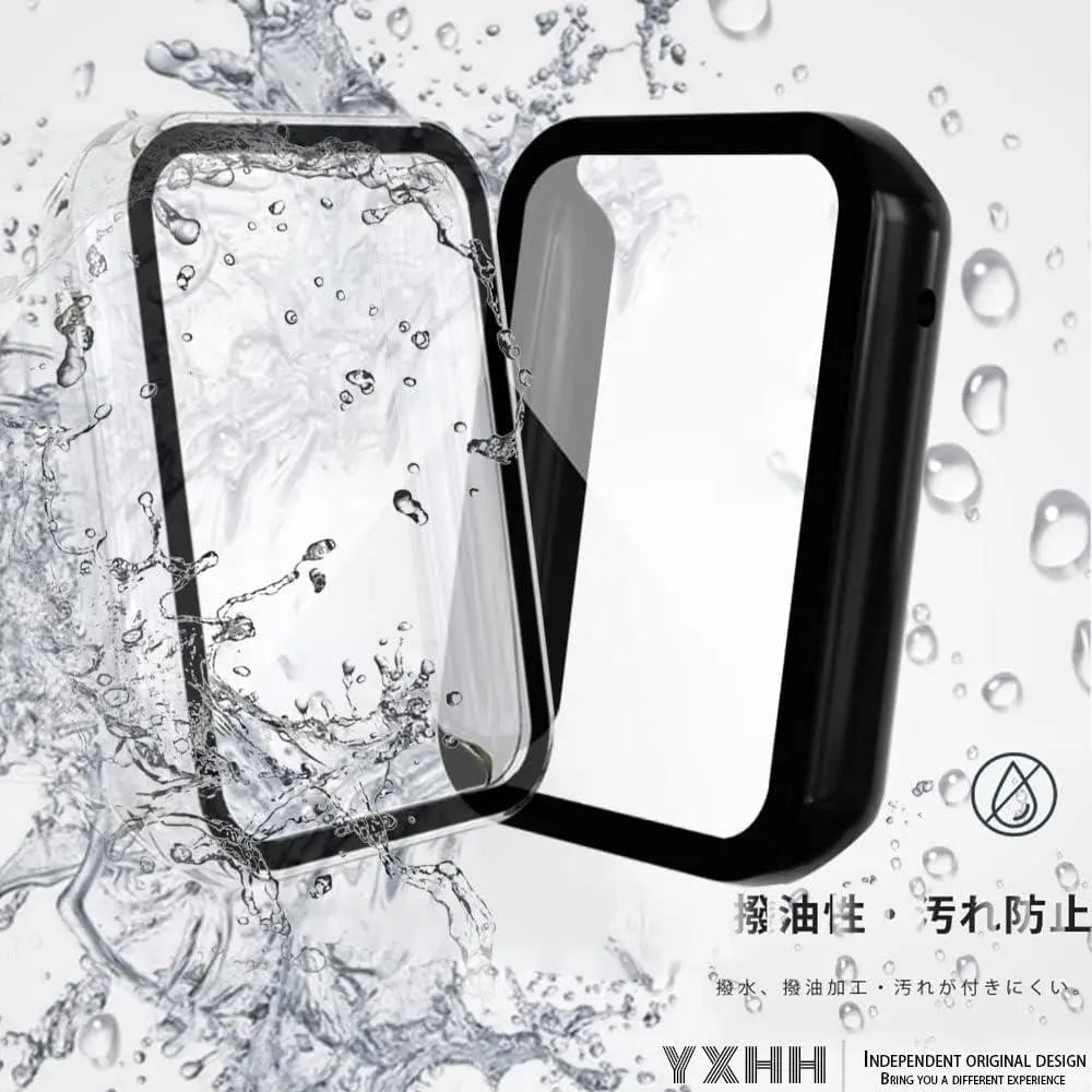 [Clear case, black] For Smart Band 7 Pro