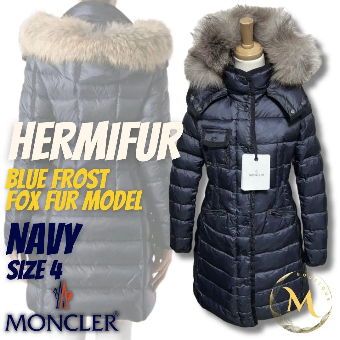 Nueva etiqueta sin usar ☆ Chaqueta de plumas MONCLER HERMIFUR TG4 | 新品未使用タグ付き☆MONCLER HERMIFUR ダウンジャケット TG4