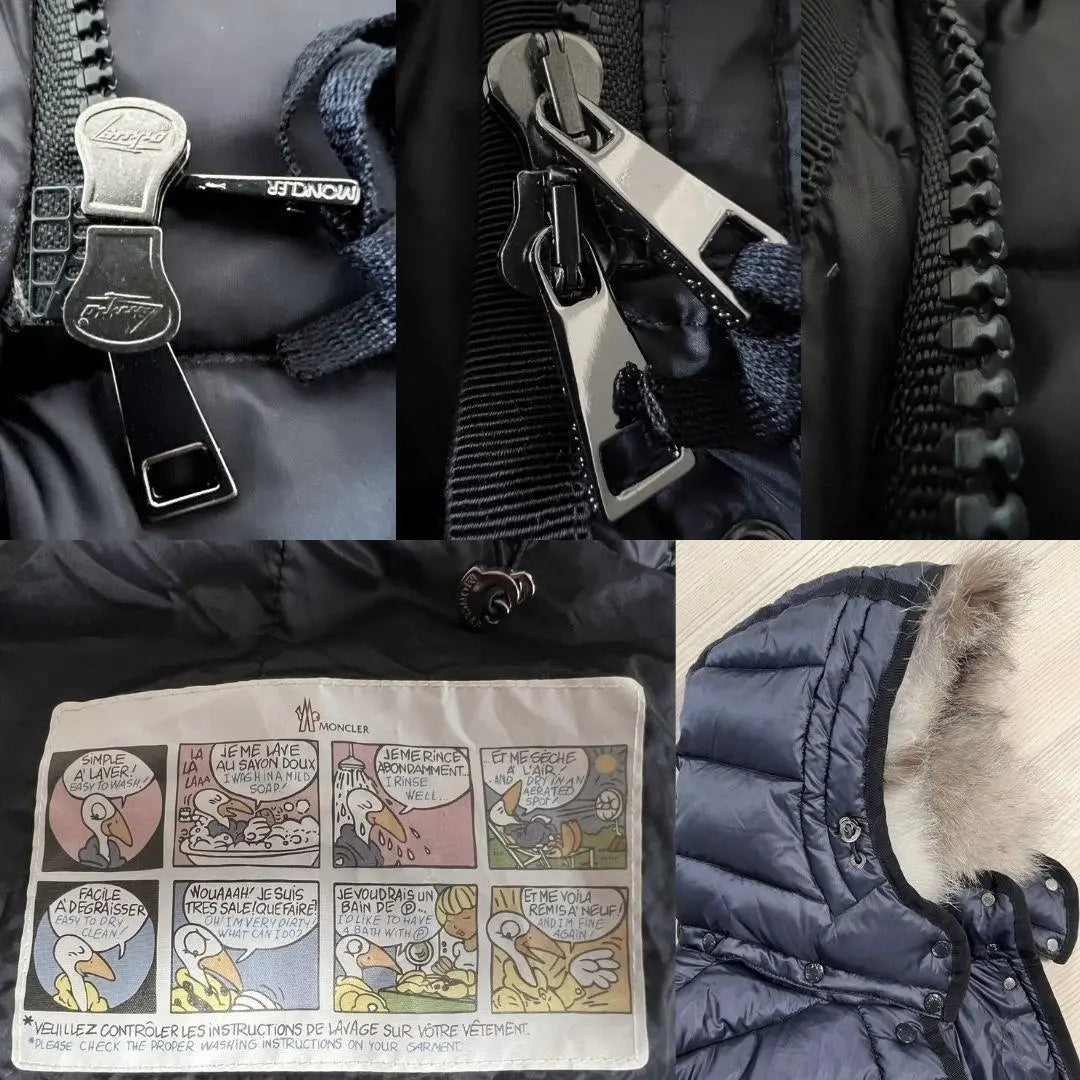 Nueva etiqueta sin usar ☆ Chaqueta de plumas MONCLER HERMIFUR TG4 | 新品未使用タグ付き☆MONCLER HERMIFUR ダウンジャケット TG4