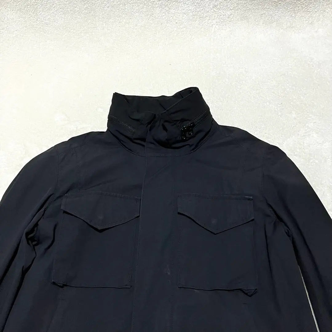 ATTACHMENT Stretch M-65 Type Blouson 2 Black Lightweight