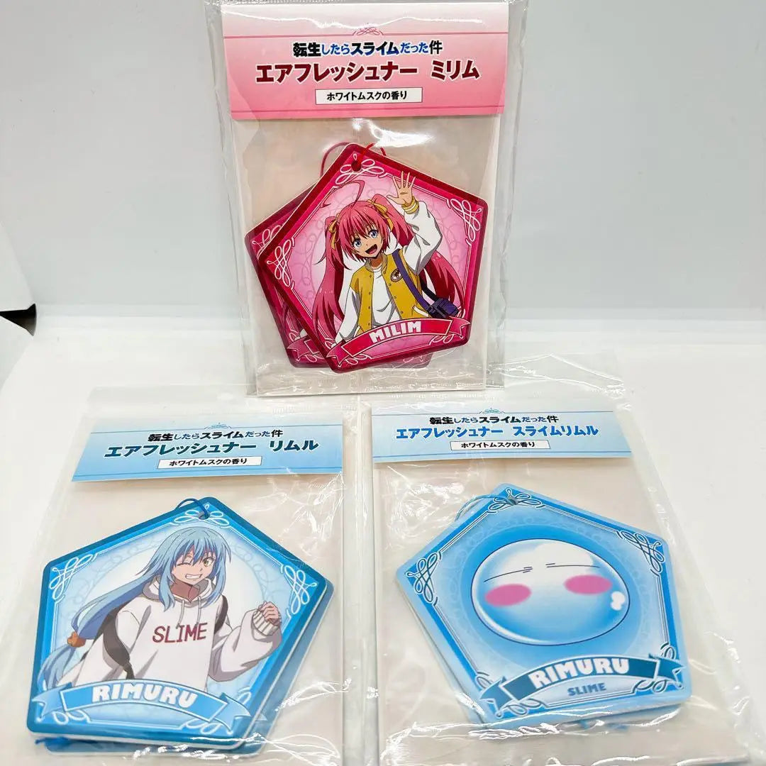 [New and unopened] Don Quixote x Tensura - "Winter Clothing Outfit" Air Freshener x 3