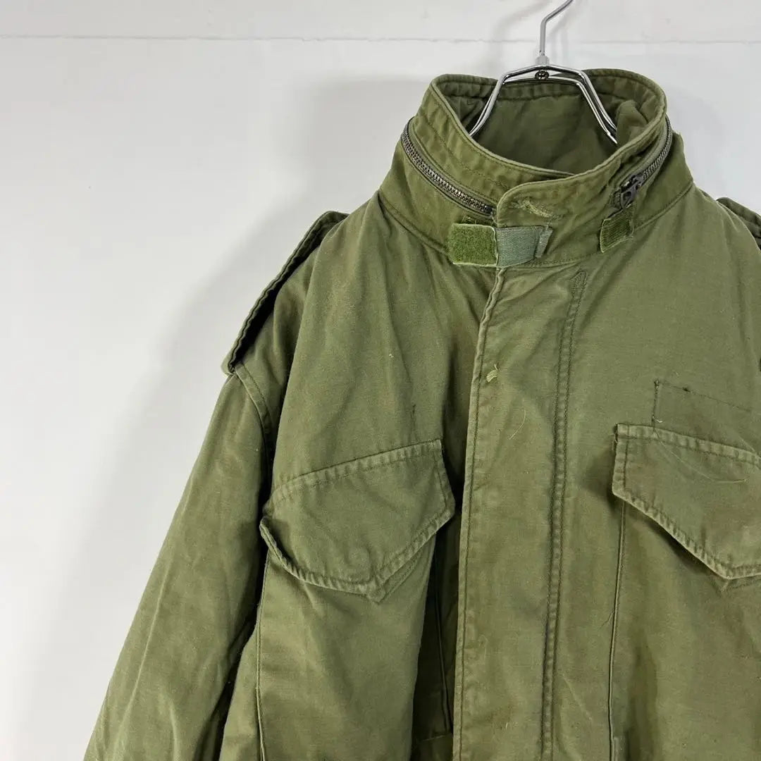 Chaqueta militar de campaña M-65 del ejército de EE. UU. Scovill