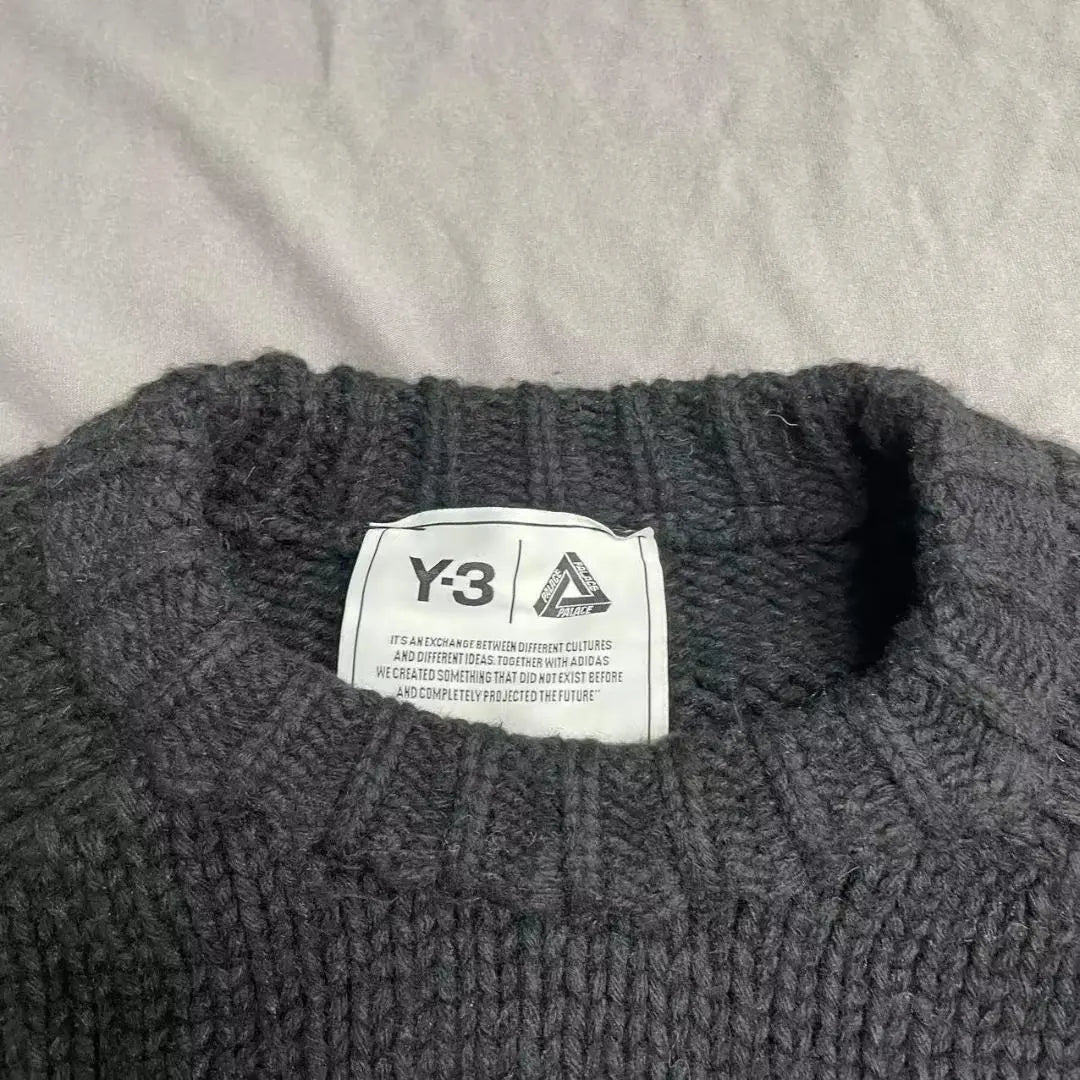 Palace Y-3 Knit Crew Neck Sweater Size M | Palace Y-3 ニット クルーネックセーター Mサイズ