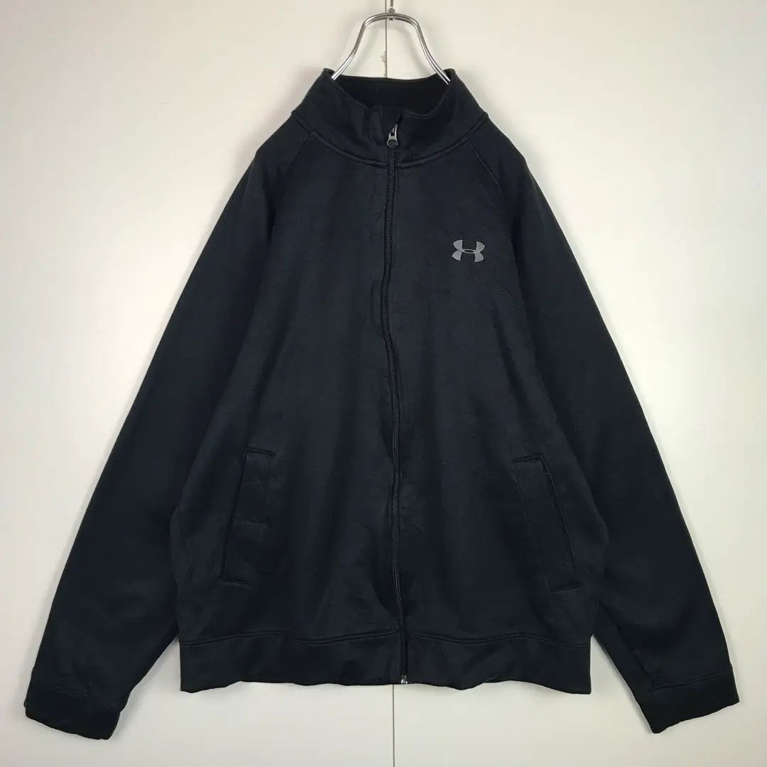 [Popular classic] Under Armour logo track jacket embroidery H1414