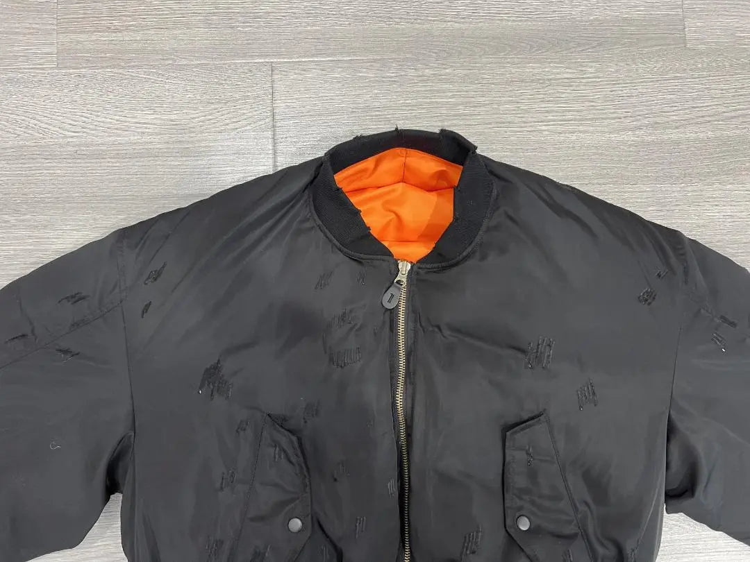 Grailz Project GR Bomber MA-1 Jacket Black