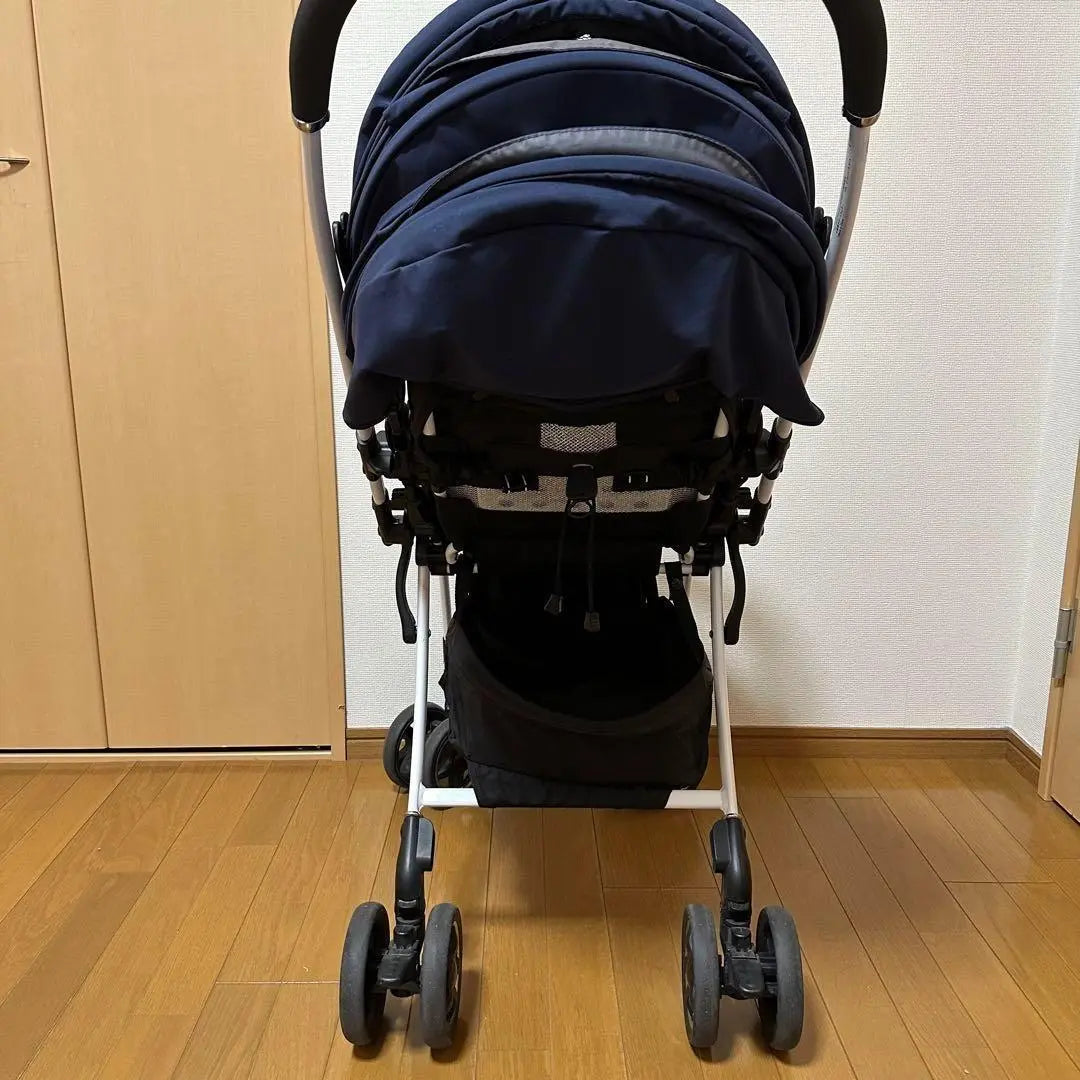 Aprica LUXUNA Lacuna AD Navy Stroller