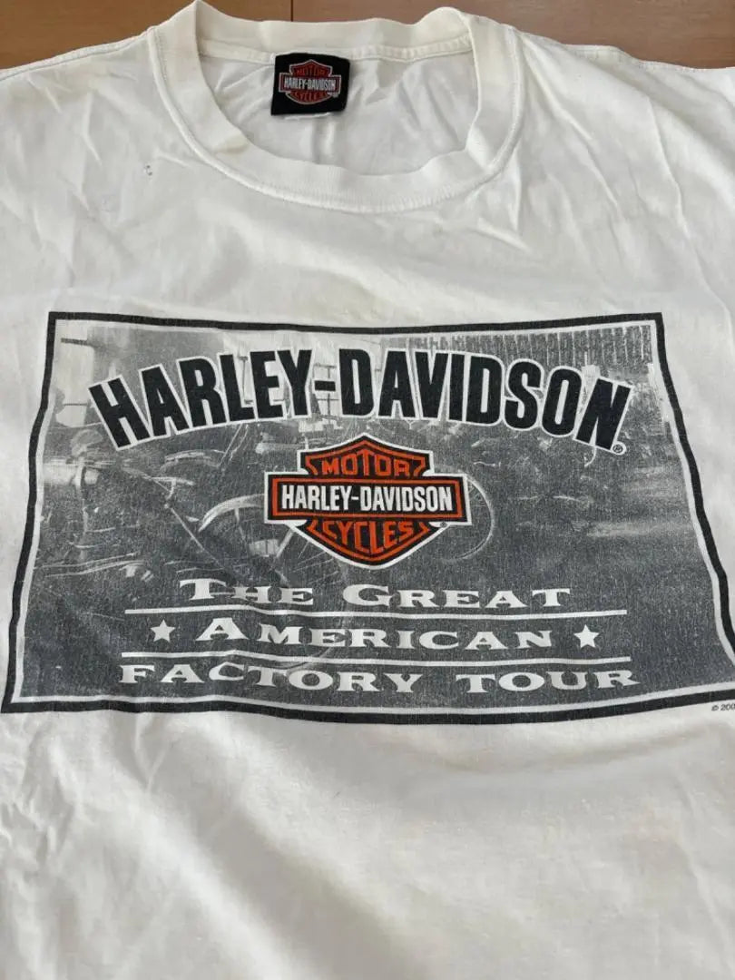 ★Hecho en EE. UU.★ Camiseta de manga corta Harley Davidson L