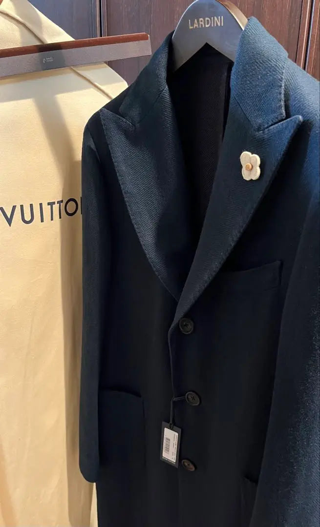 [Approximately 300,000 yen, new] Cashmere LARDINI Chester Coat