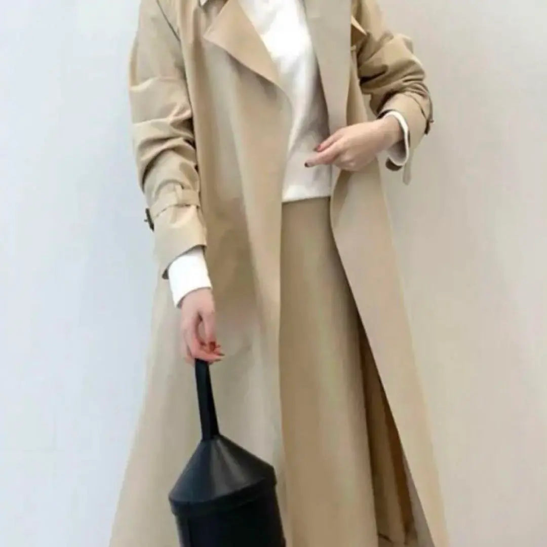 [Good condition] 23rd Ward Beige Trench Coat worn by Nakamura Anne