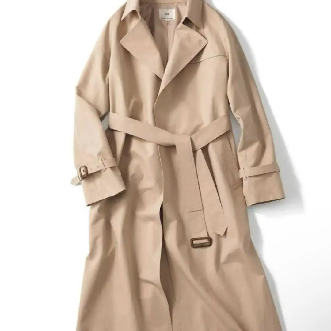 [Good condition] 23rd Ward Beige Trench Coat worn by Nakamura Anne