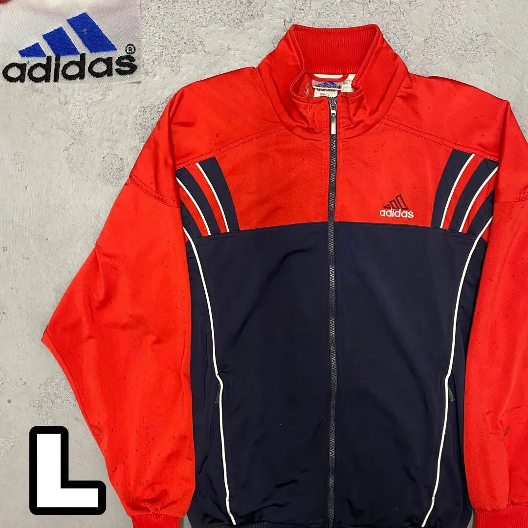 ⚪︎G436 [años 90] Chaqueta deportiva adidas Universal Tag