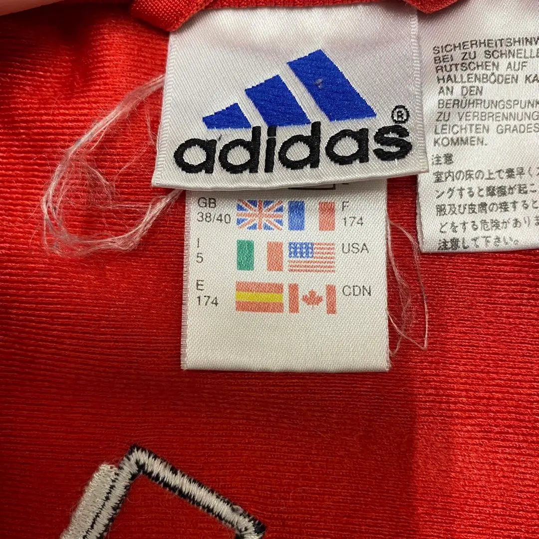 ⚪︎G436 [años 90] Chaqueta deportiva adidas Universal Tag