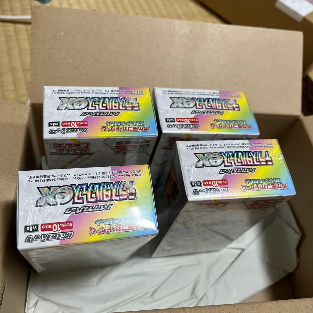 4BOX con Pokesen Terraceal Festival EX Shrink