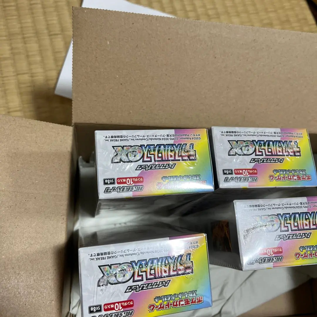 4BOX con Pokesen Terraceal Festival EX Shrink