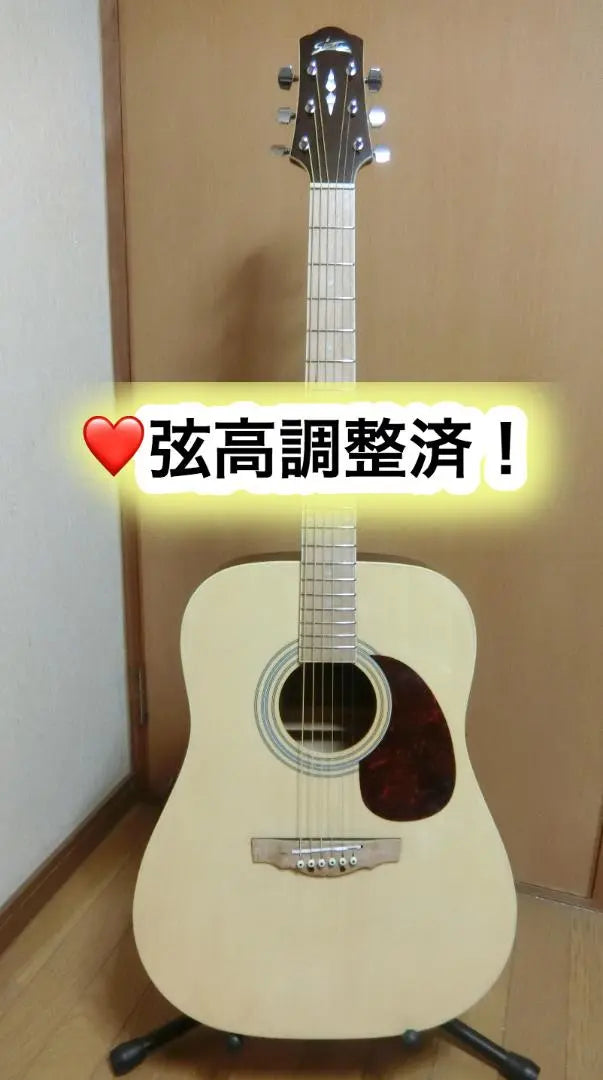 ❤️ The string height has been adjusted! "STAR SUN DG-120NA" Cute Challenge Gita ~ ♫