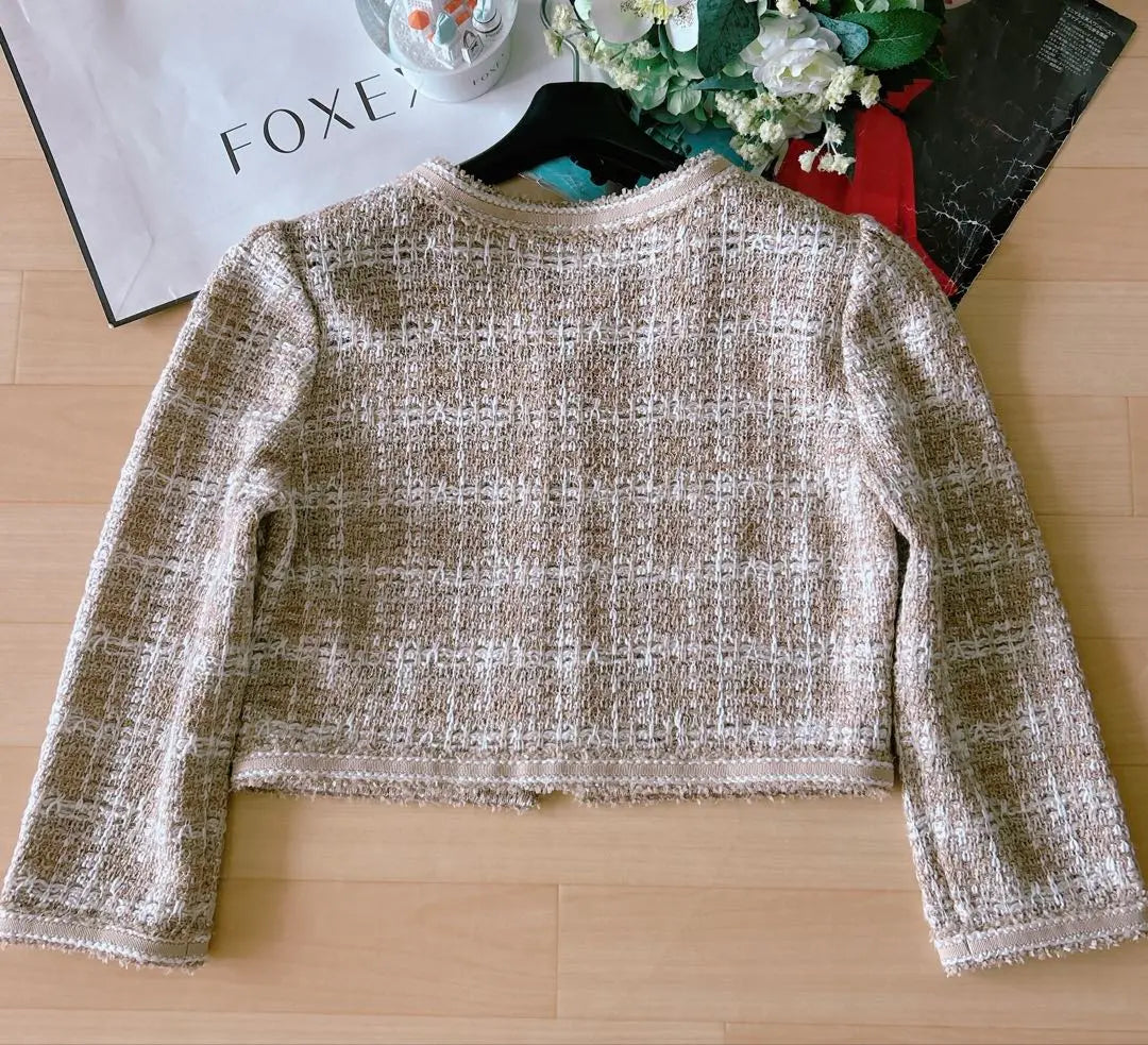 Like new! FOXEY Knit Jacket 40 Rene foxey 40