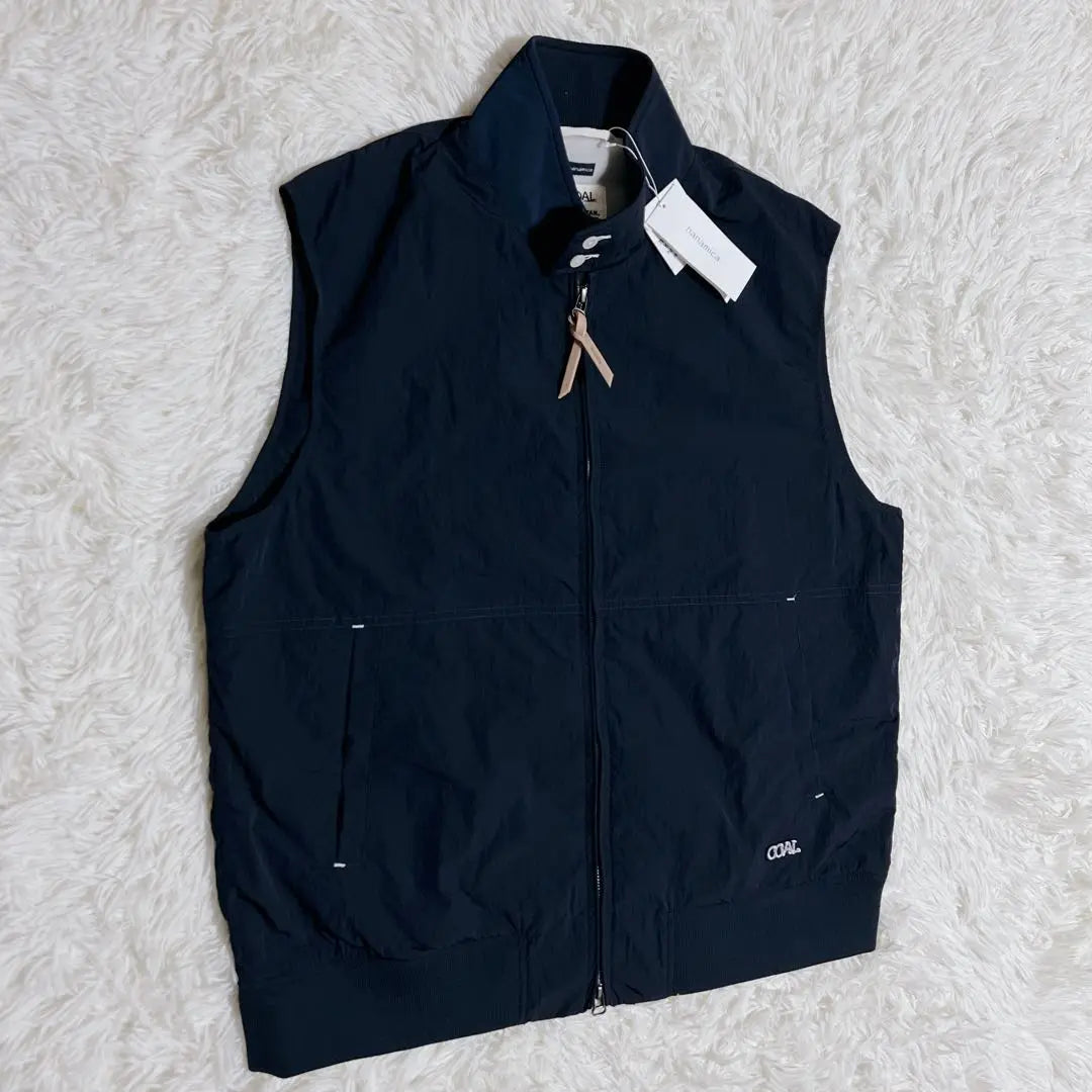 nanamica Zip Up Wind Vest Dark Navy M New