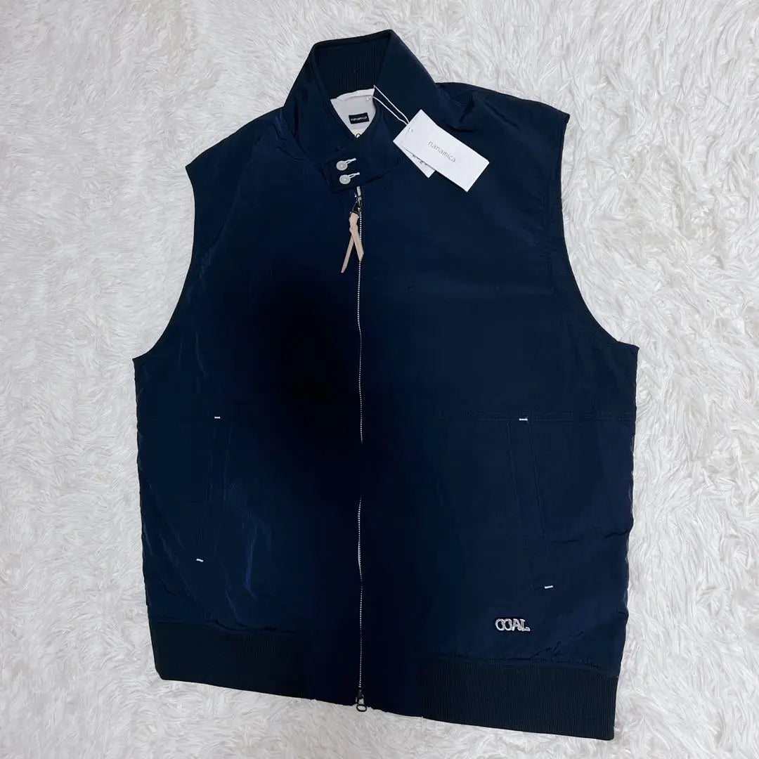 nanamica Zip Up Wind Vest Dark Navy M New