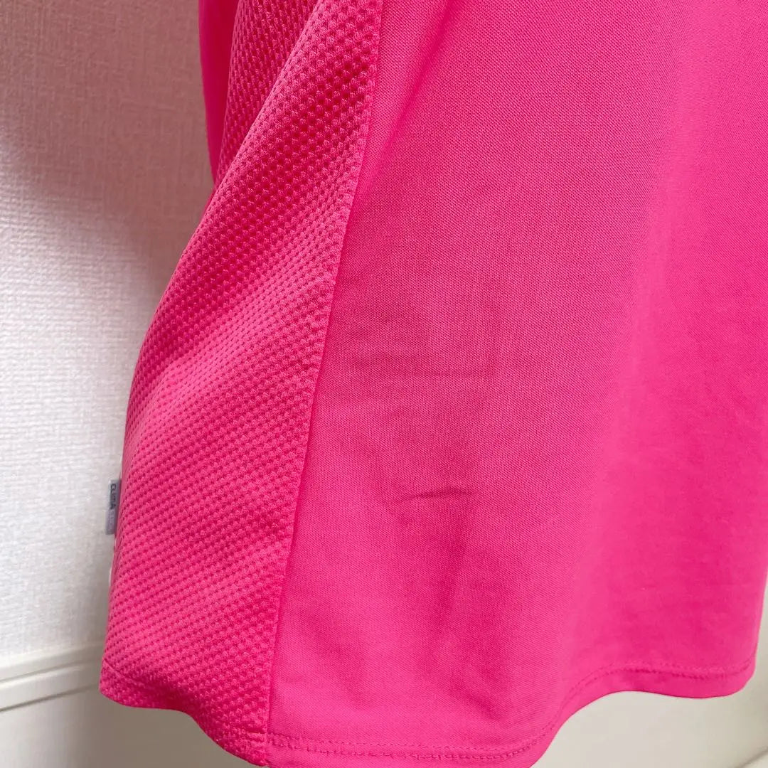 ♡Adidas♡ Short-sleeved T-shirt, sportswear, pink, mesh, exercise running