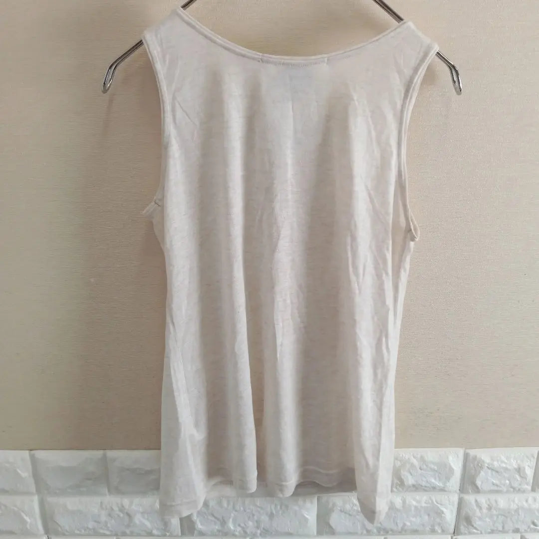 ◆ Rusley ◆ Tank Top M Sleeve No Tops With Thin Beads ◆ W1014