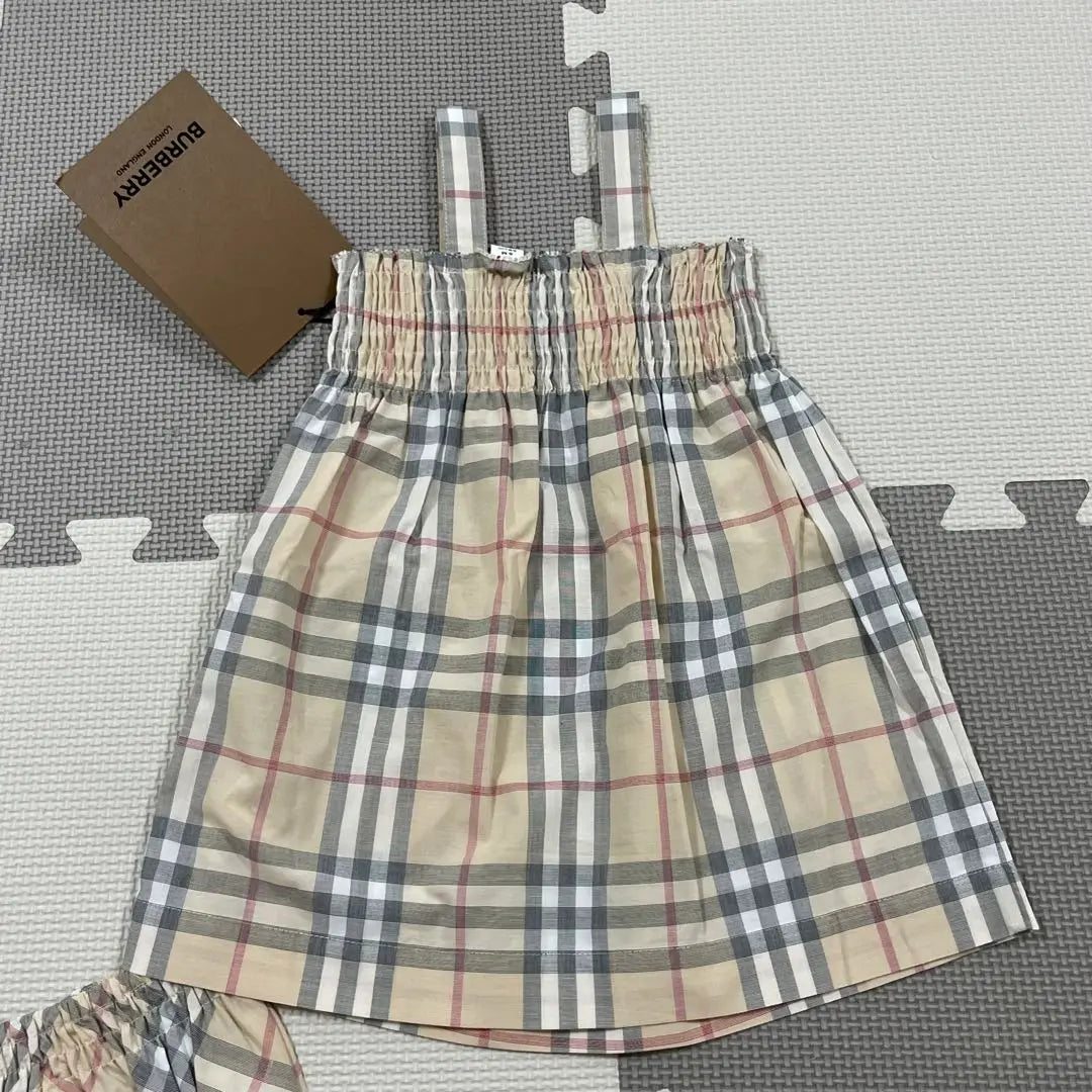 Nueva etiqueta incluida Conjunto de túnica y pantalón con camisola Burberry 6M