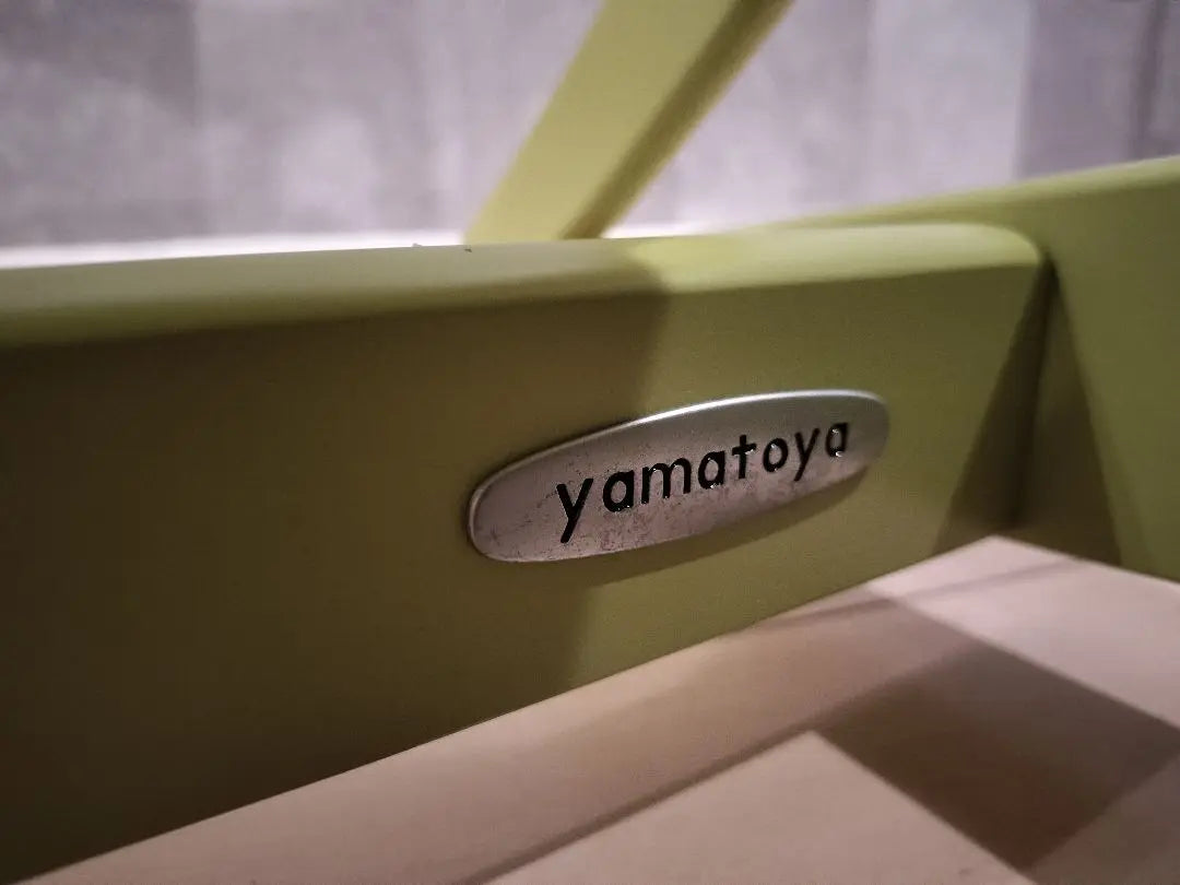 [Buen estado] Silla Yamatoya Sukusuku EN con protección, verde Yamatoya