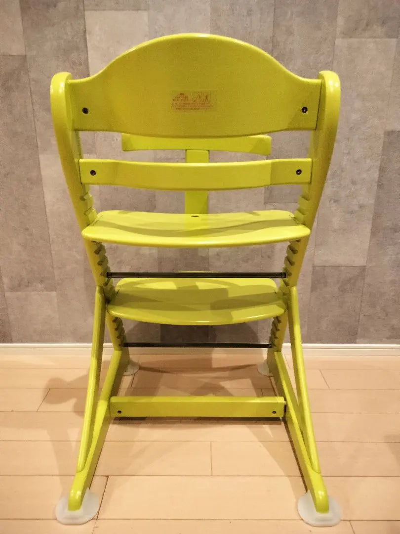 [Good condition] Yamatoya Sukusuku Chair EN with guard, green Yamatoya