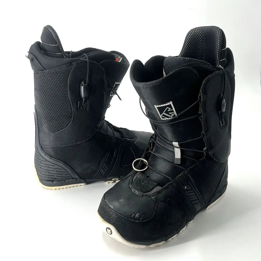 Burton OZONE Snow Boots Black Leather Men's 27.5cm