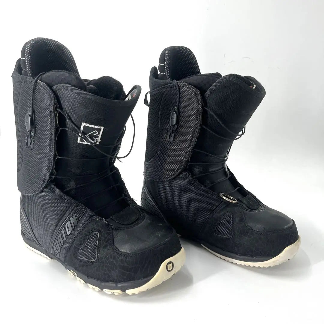 Burton OZONE Snow Boots Black Leather Men's 27.5cm