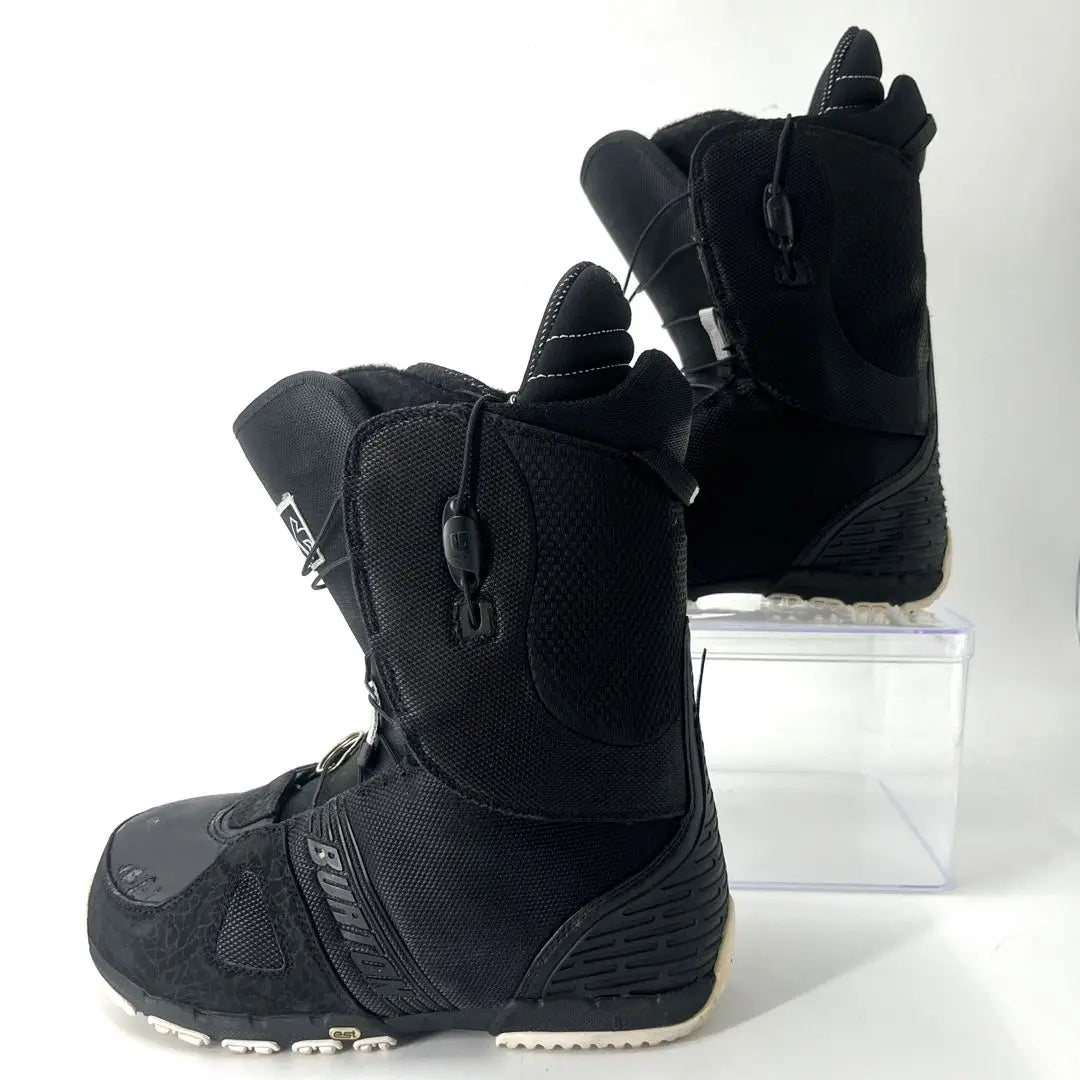 Burton OZONE Snow Boots Black Leather Men's 27.5cm