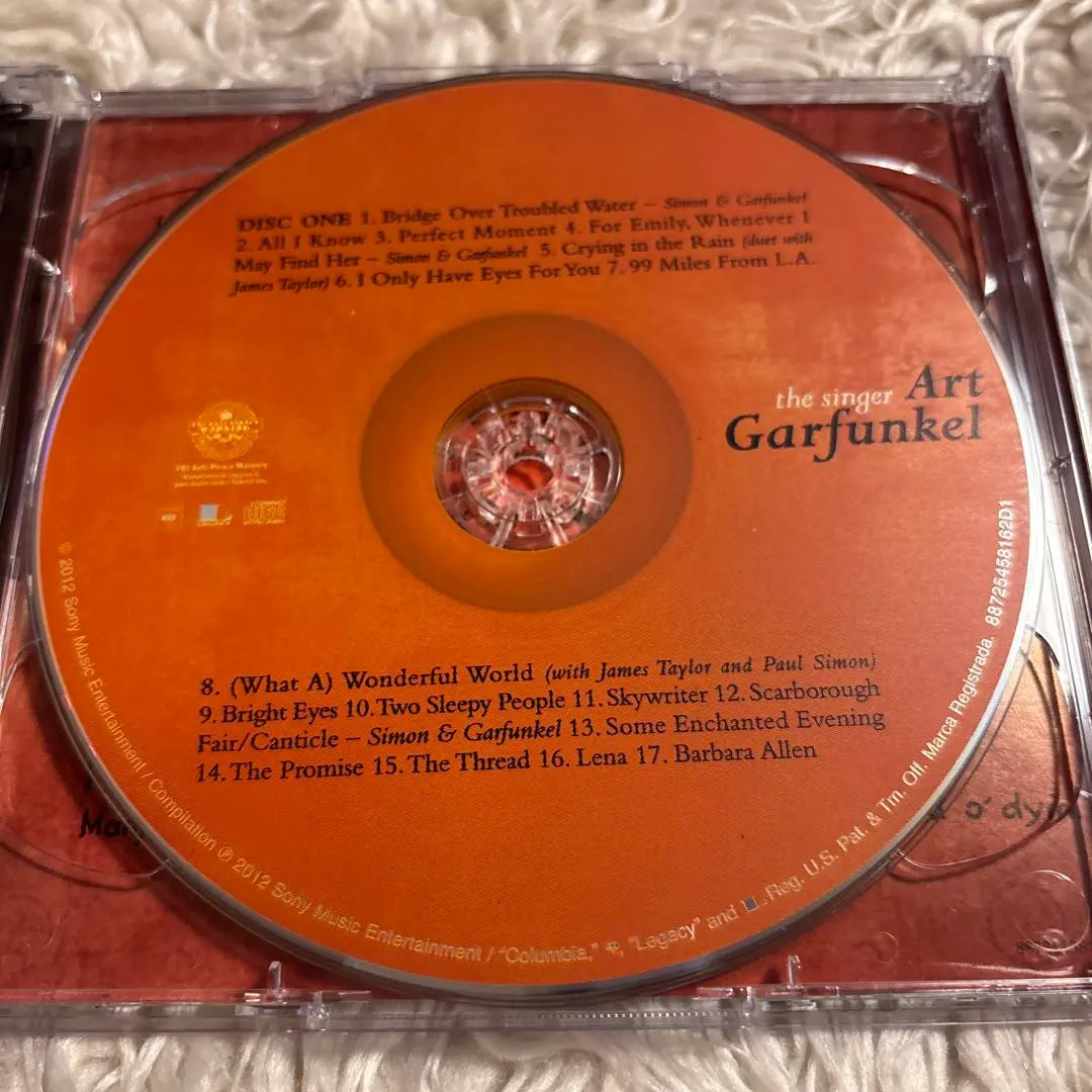 Art Garfunkel the singer 2CD input disk