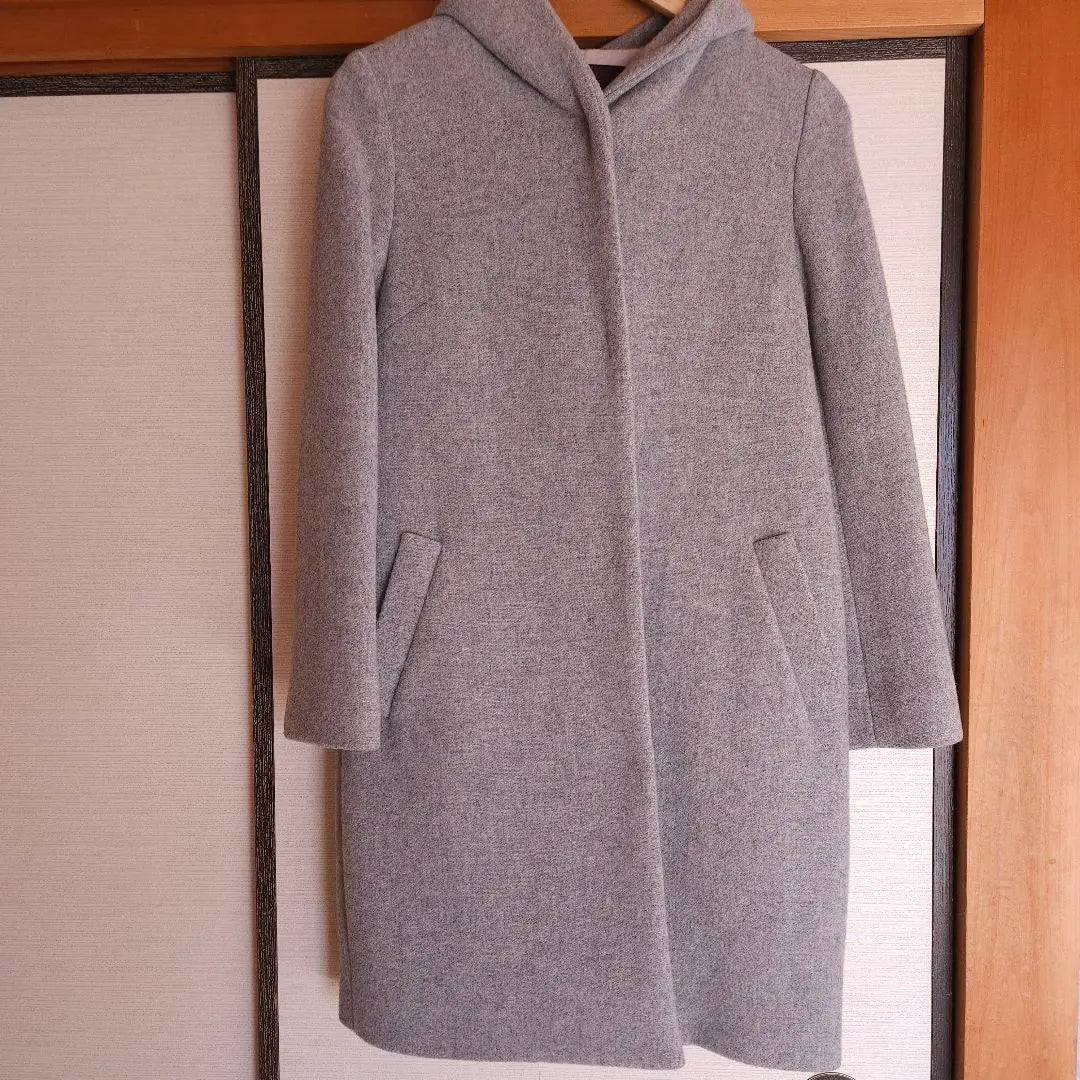 Jewel Changes wool coat gray