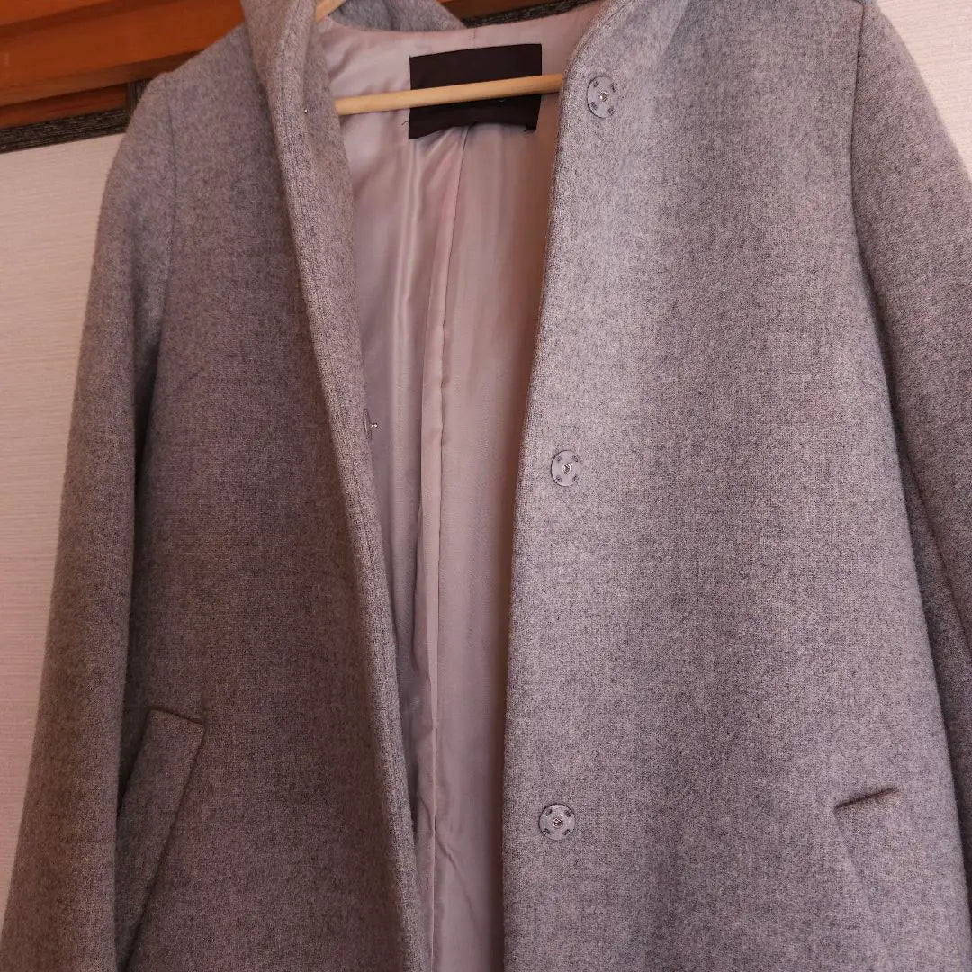 Jewel Changes wool coat gray