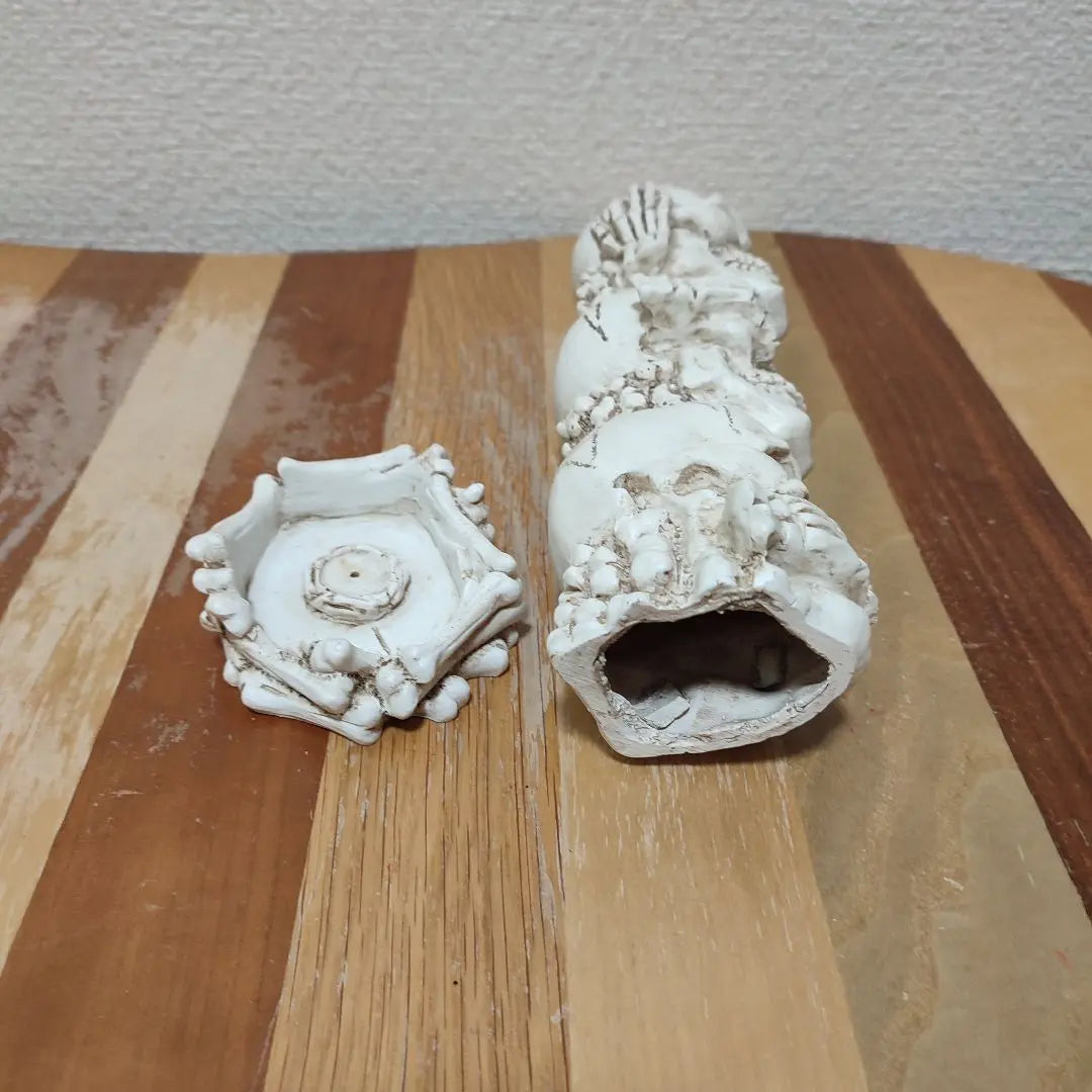 Skull, Three Monkeys, Incense Stickers, Interior, Skeleton, Ceramic