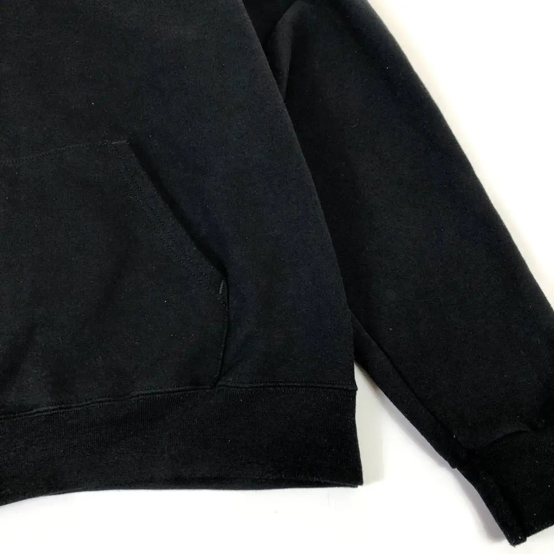 [Super Rare] Champion plain plain hoodie black