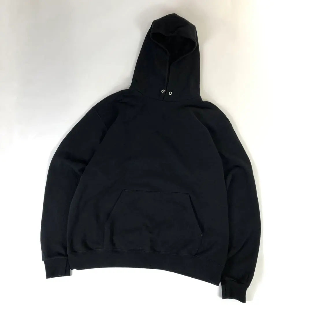 [Super Rare] Champion plain plain hoodie black