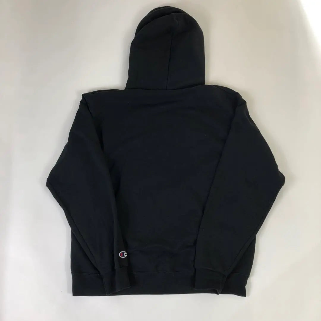 [Super Rare] Champion plain plain hoodie black