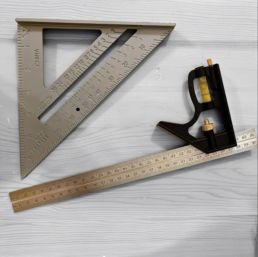 Set of 2 Scoya Circular Saw Guide Triangle Ruler Circular Saw Circular Saw Woodworking Horizontal DIY