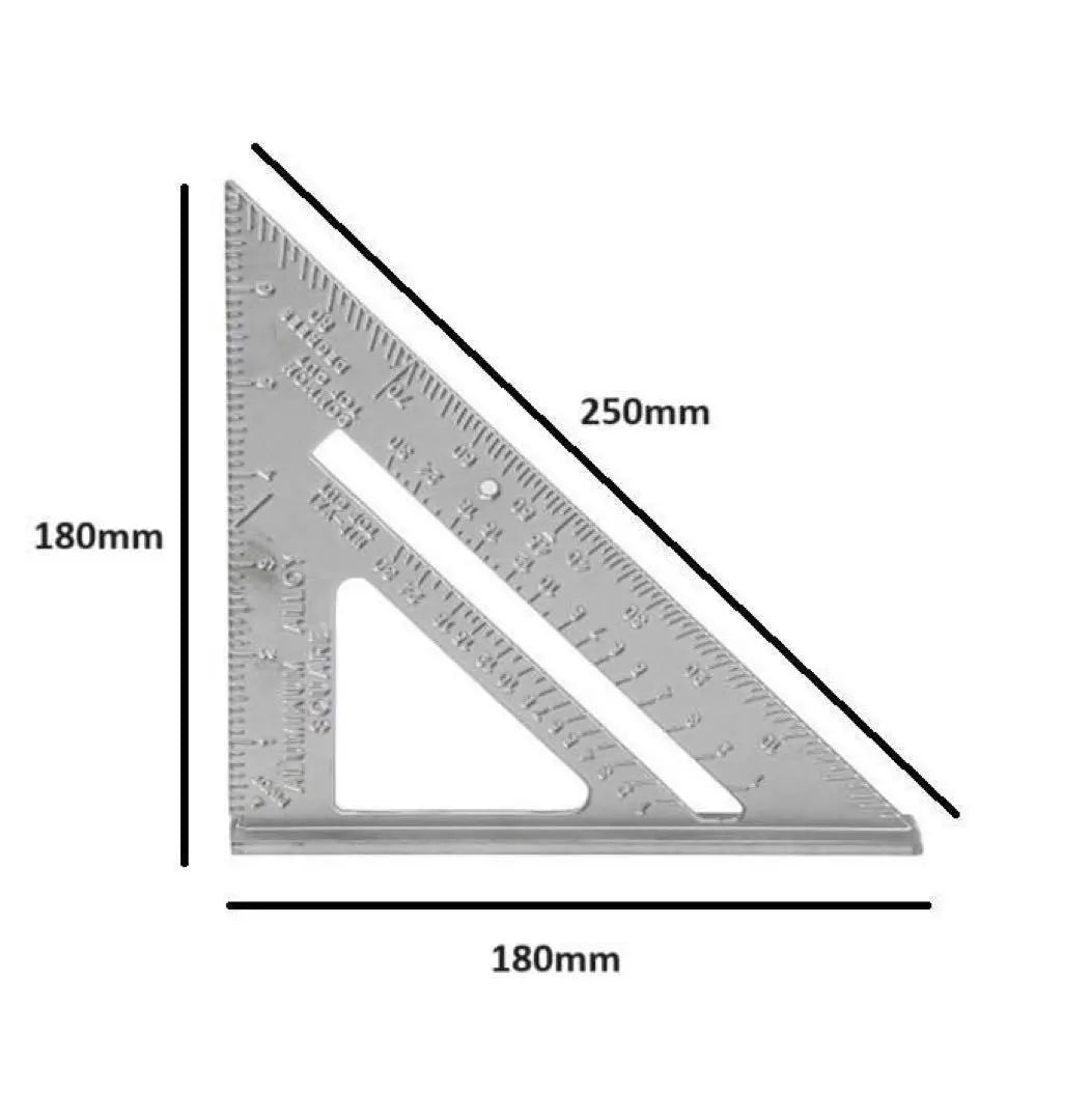 Set of 2 Scoya Circular Saw Guide Triangle Ruler Circular Saw Circular Saw Woodworking Horizontal DIY